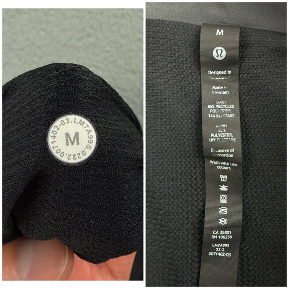 Lululemon Shorts Mens Medium Grey Surge Lined 6" Active Performance Gym M7A99S 2 - Picture 3 of 9